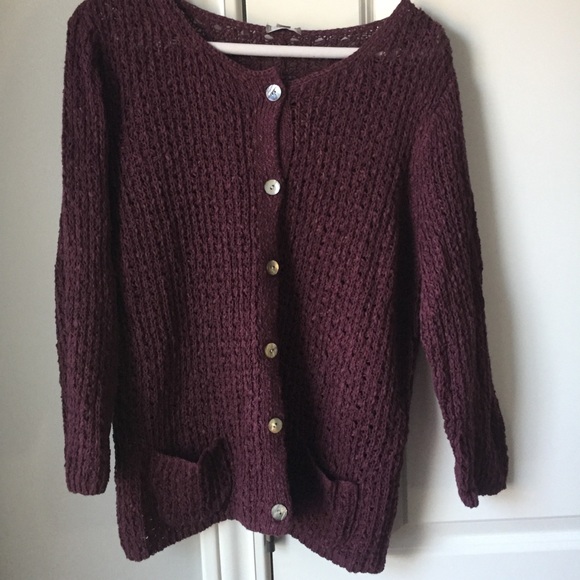 NWT pink knit J. Jill cardigan - Picture 4 of 8